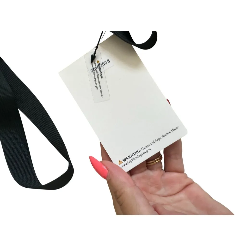 SOUL STUDIOS Clear Black Stadium Crossbody Bag NEW NWT - Image 3