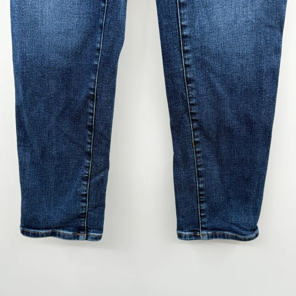 Madewell Jeans‎ Women's Size 26 High Rise Slim Straight Pendleton Wash Stovepipe - Image 5