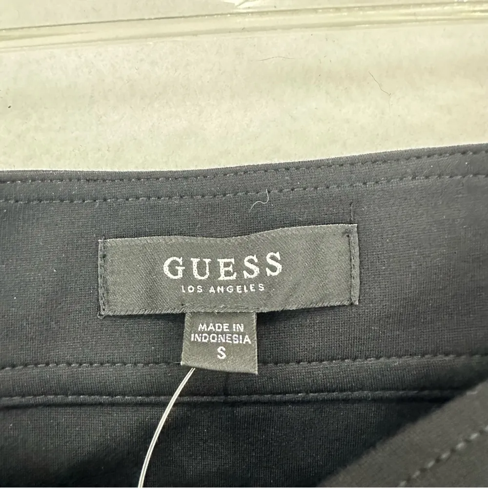 Guess Mini Skirt Lace Up Front Skater S Black - Image 6