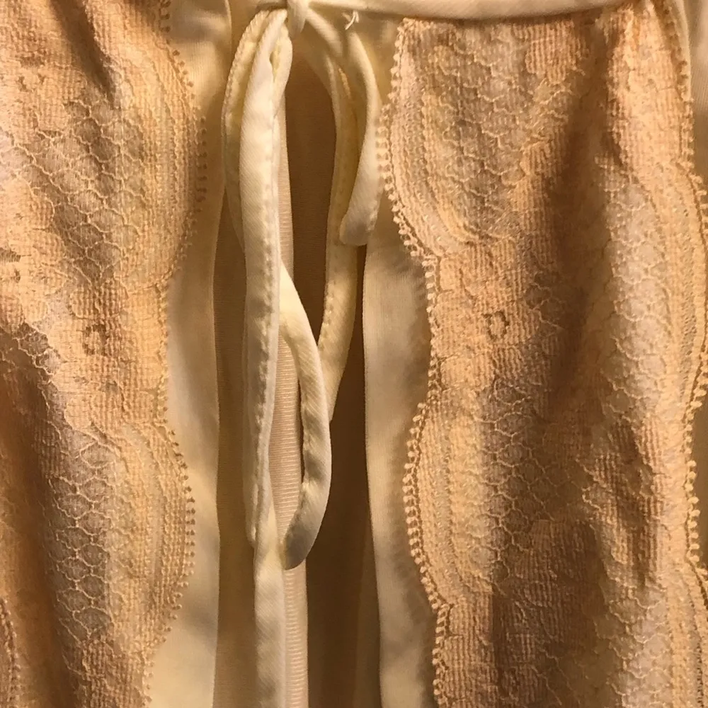 Vintage Philmaid Yellow Baby Doll Robe Size Large - Image 3