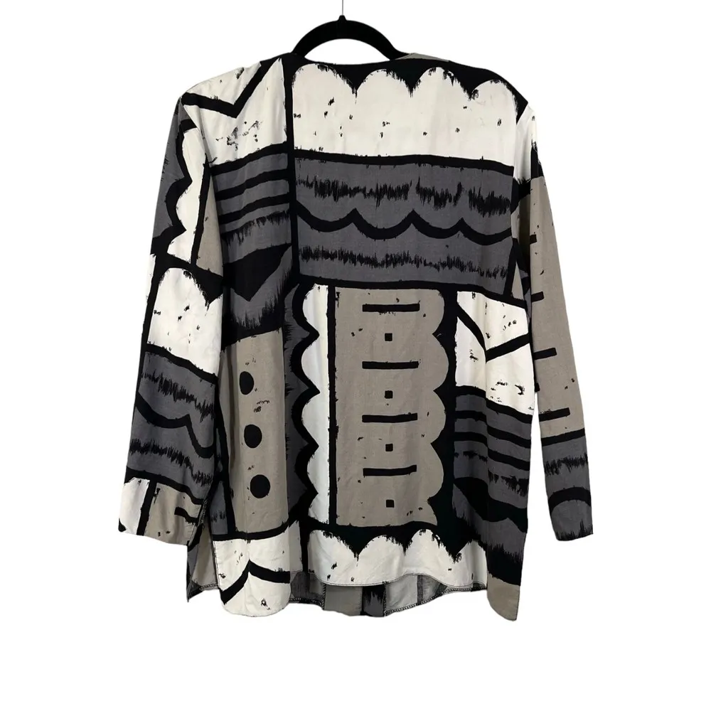 Dorothy Perkins Vintage Button Long Sleeve Blouse Size Euro 42 UK 16 (US 12) - Image 5