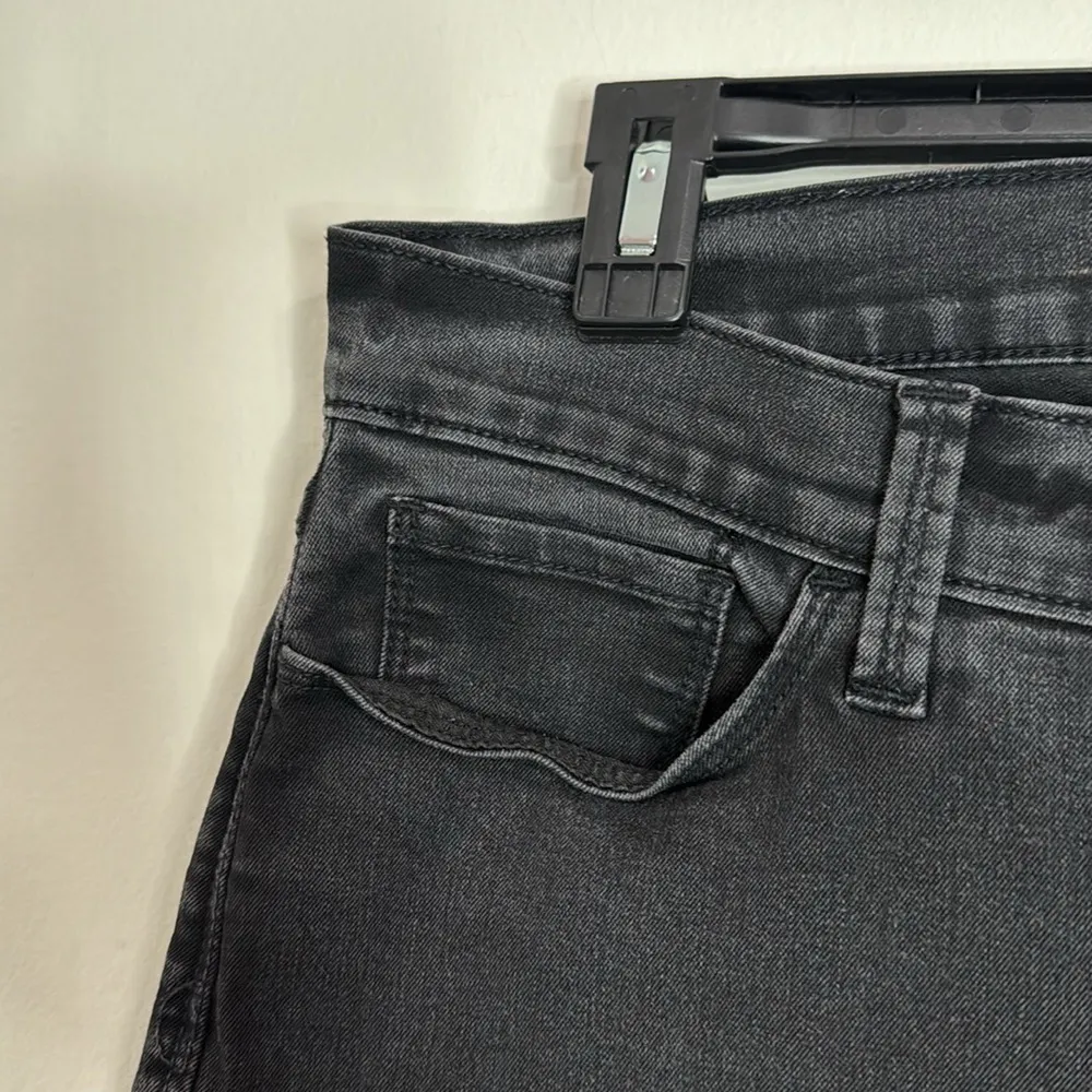 Lucky Brand Dark Wash Black Mid-Rise Brooklyn Skinny Jeans size 29 - Image 7