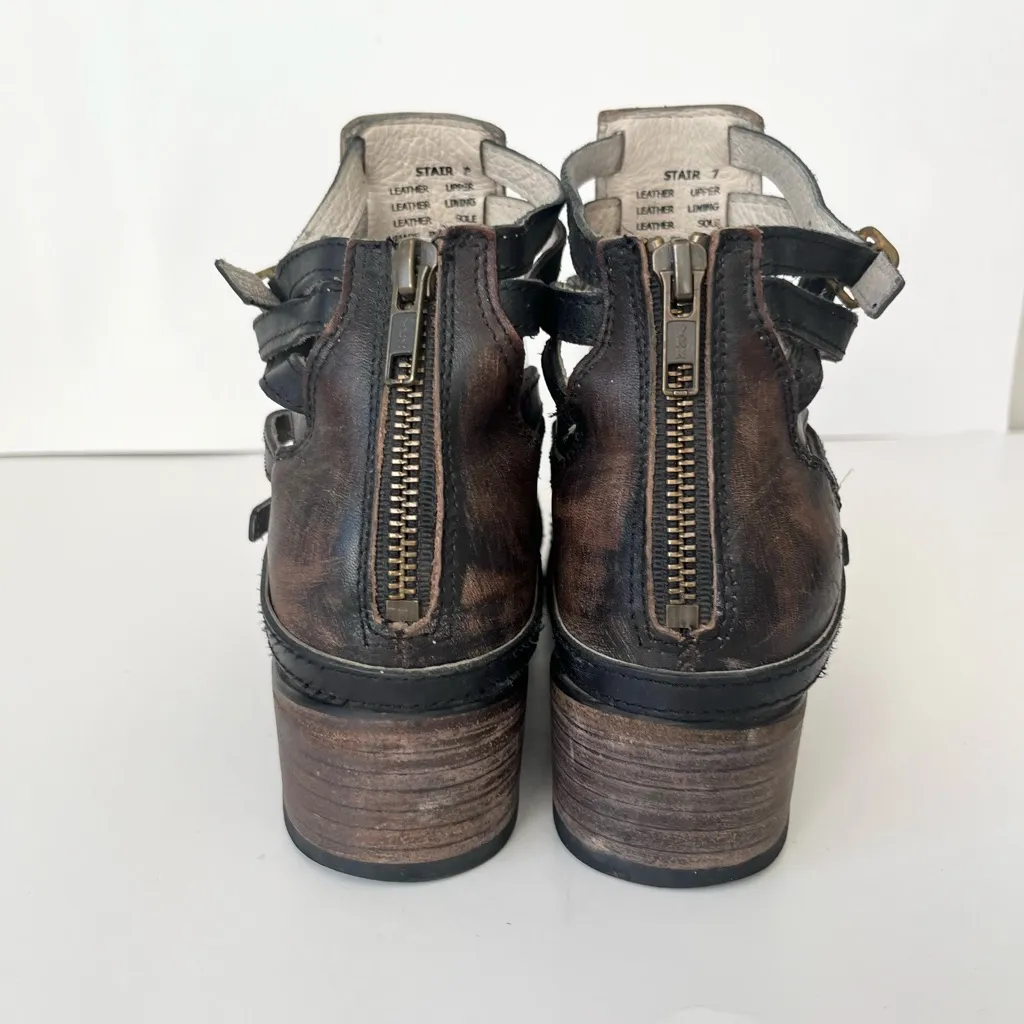 Freebird by Steven Stair leather distressed ankle Boots 7 - Image 8