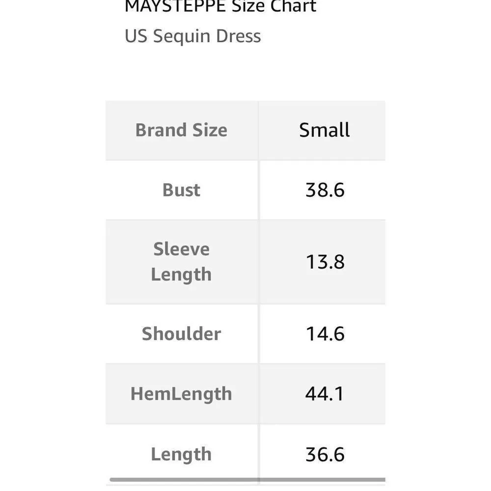 NEW Gold Sparkly Glitter Sequin Dress S - Image 4