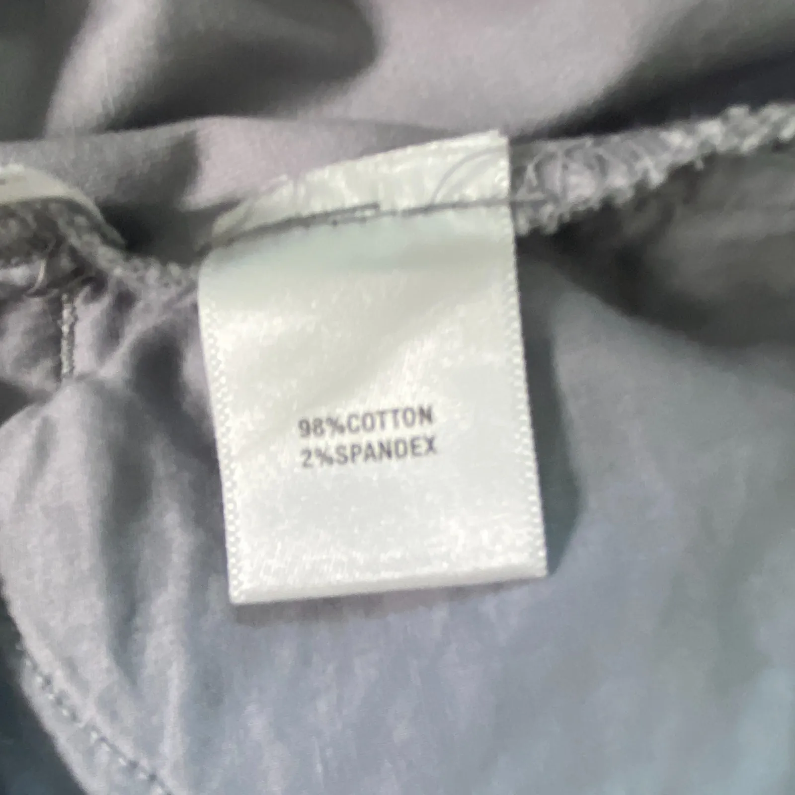 NWT Victor Alfaro Grey Cotton Blend Slim Ankle Pants Lightweight Work Slacks 6 - Image 7