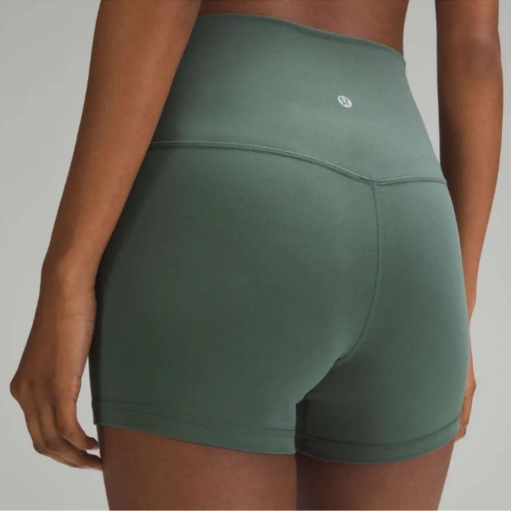 Lululemon Align Short High Rise Bike Shorts Dark Forest Green 12 NWT - Image 3