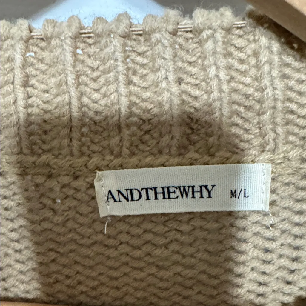 Chic Tan Leopard Print Sweater - Image 2