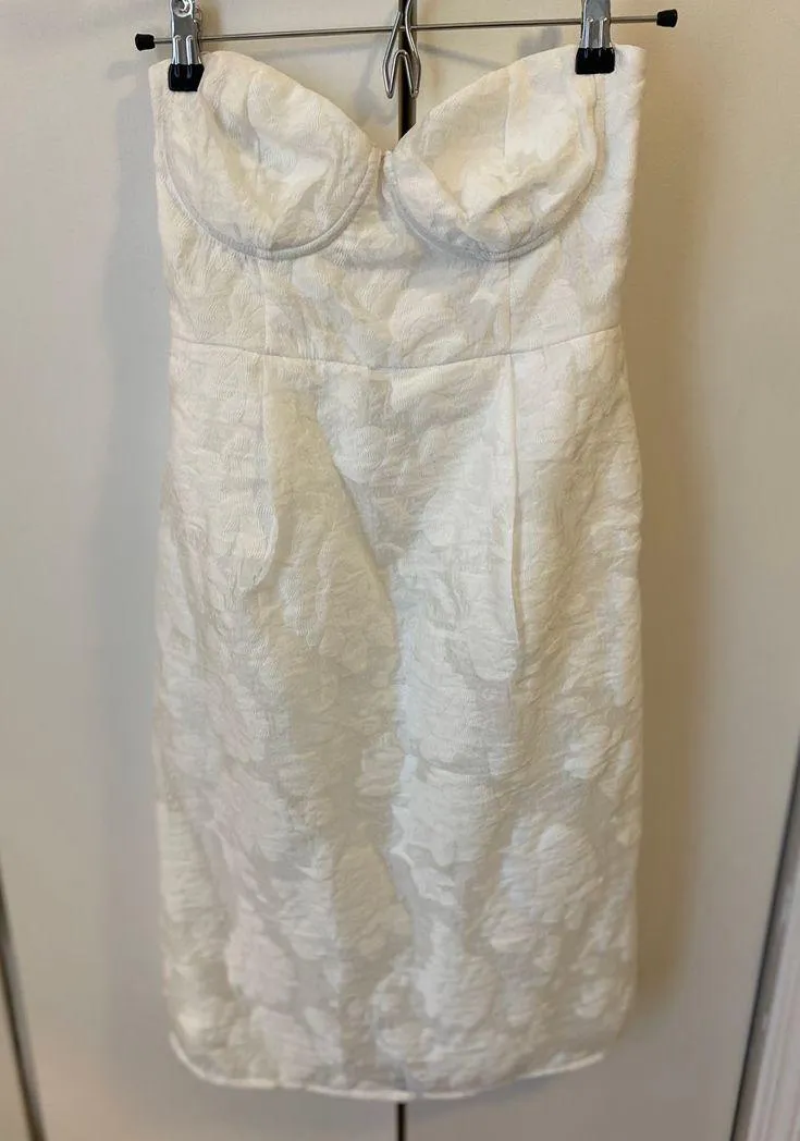 Lulus White Dress / Graduation / Bridal - Image 2