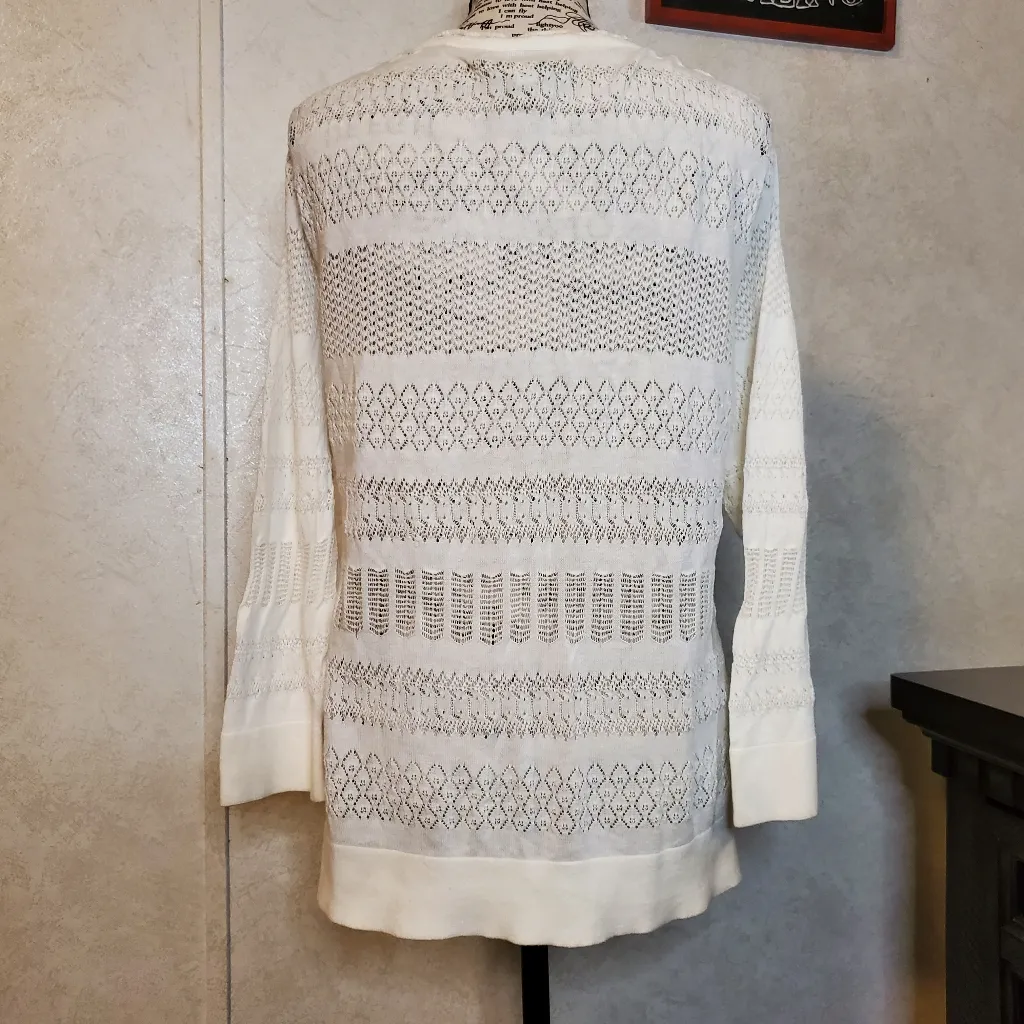 Tommy Hilfiger White Women's Cardigan - Image 5
