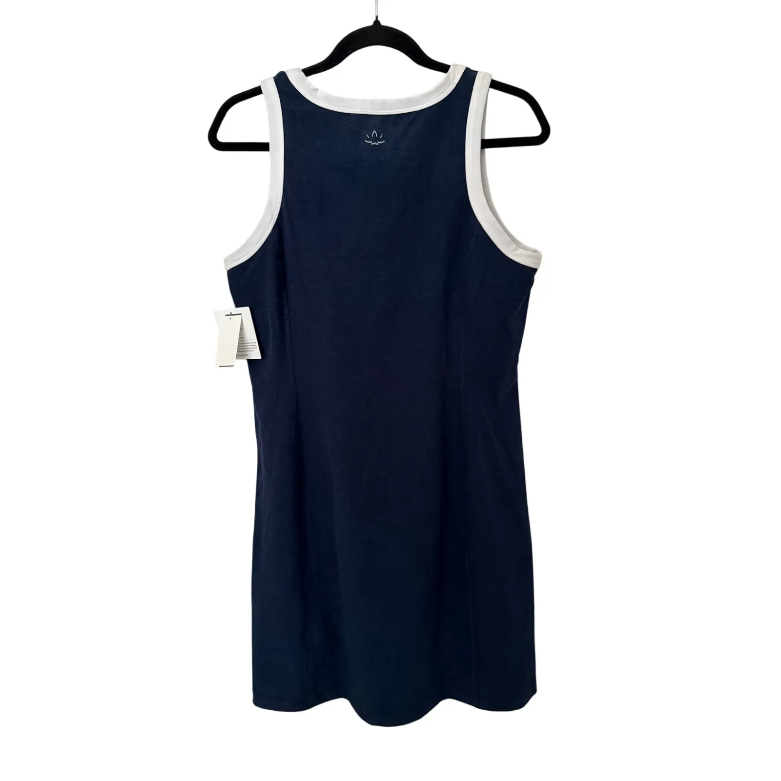 NWT Beyond Yoga Spacedye Outline Dress in Navy Blue Sleeveless - XL - Image 2