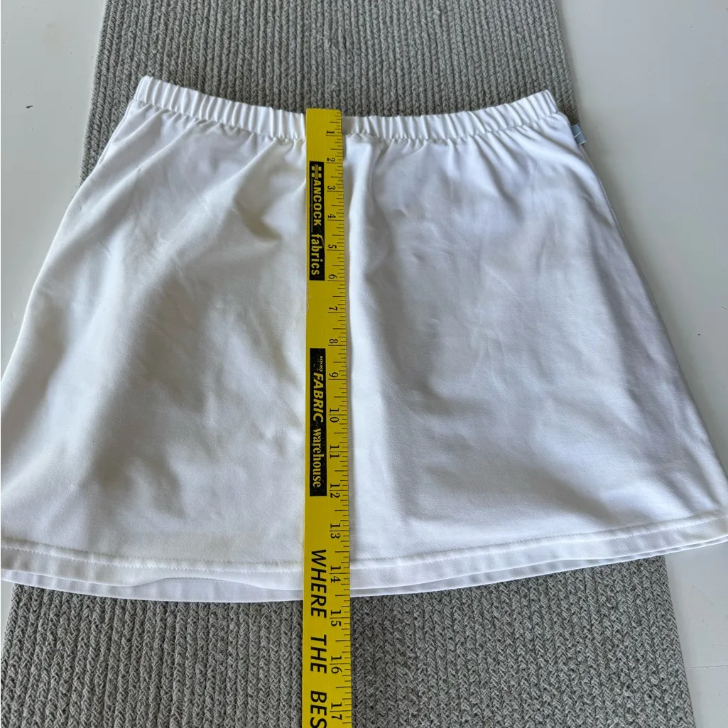 Nike White Golf Tennis Skort Mini Skirt Size Small - Image 9