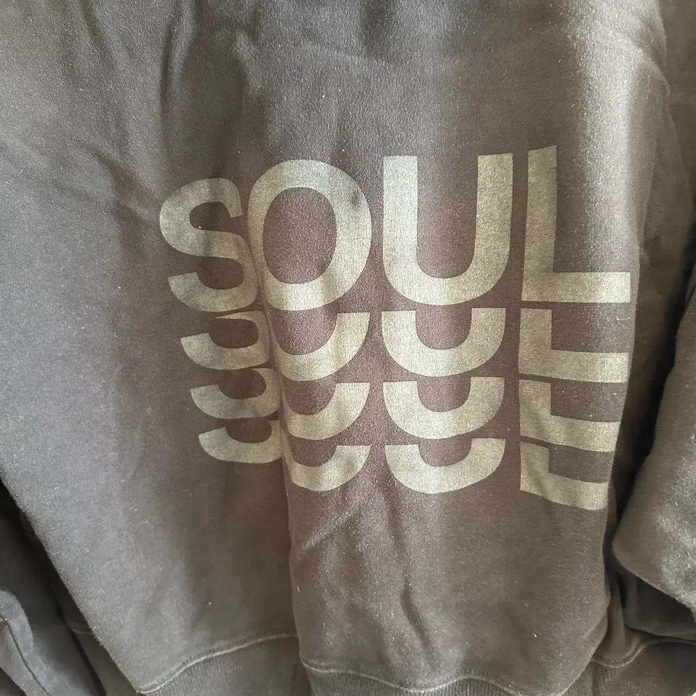 SOUL BY SOULCYCLE Black Zip Up Crop Hoodie Size XL - Image 4