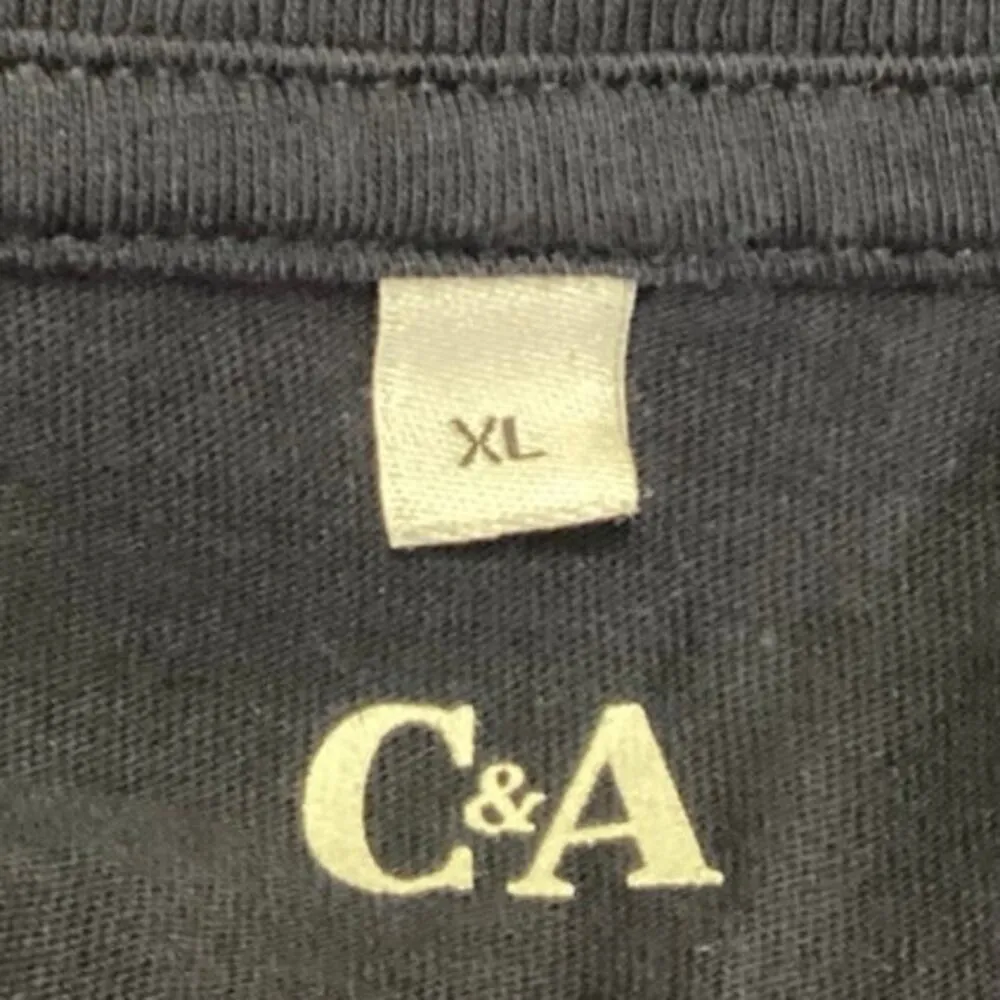 C&A Women's Blue Lemon Fruit Crew Neck Short Sleeve Mini T Shirt Dress Sz XL - Image 4