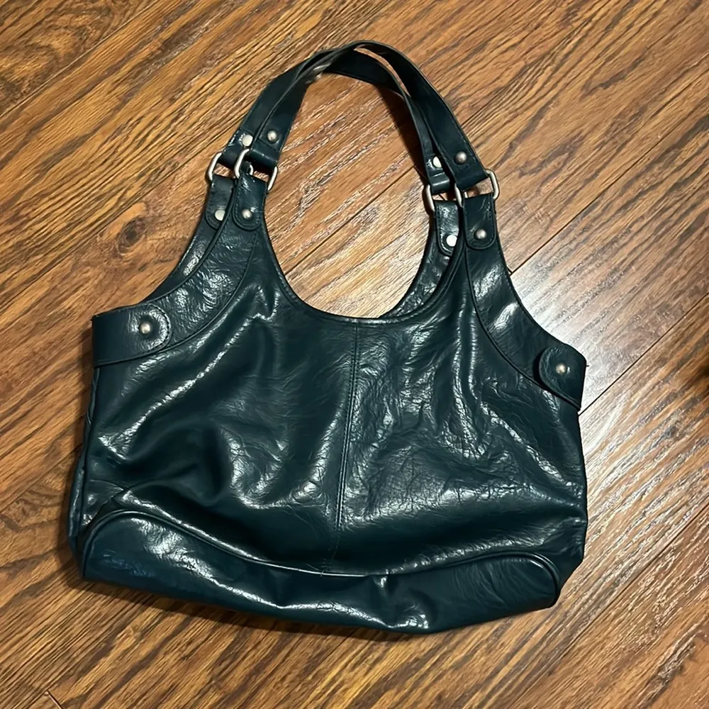 Teal handbag / purse - Image 6