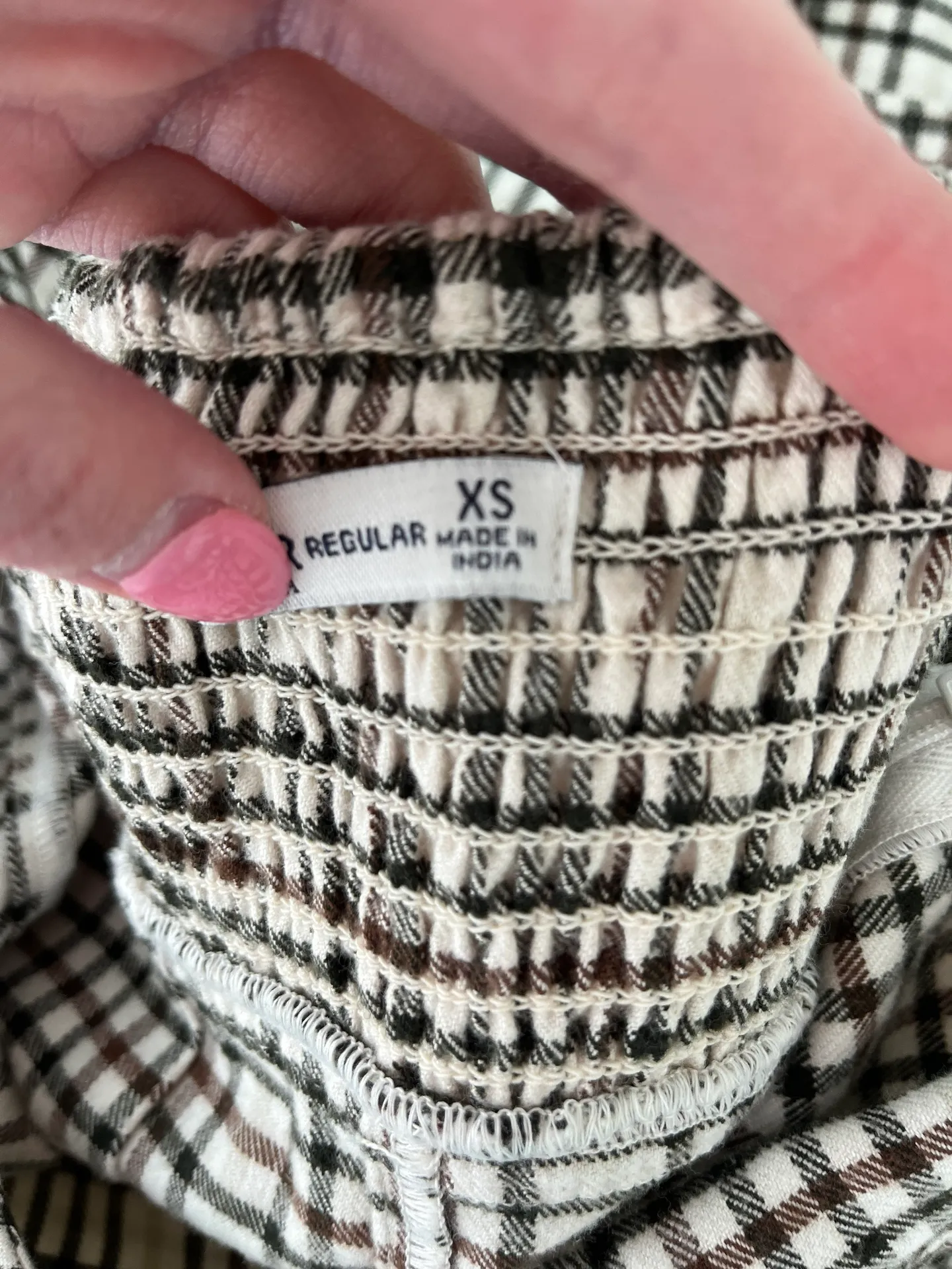 Hollister Plaid Dress - Image 4