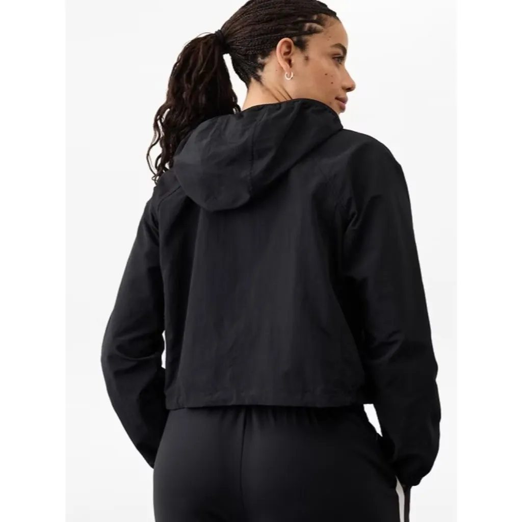 Athleta XL Luna Woven Popover Black X-Large Regular - Image 4