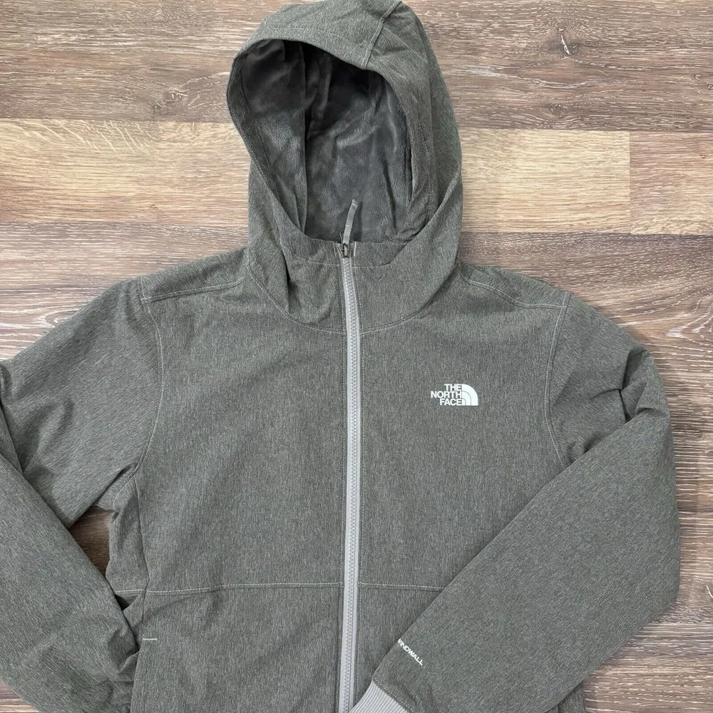 The North Face Shelbe Raschel Windwall Hoodie Fleece Lined Jacket Women's XS - Image 2