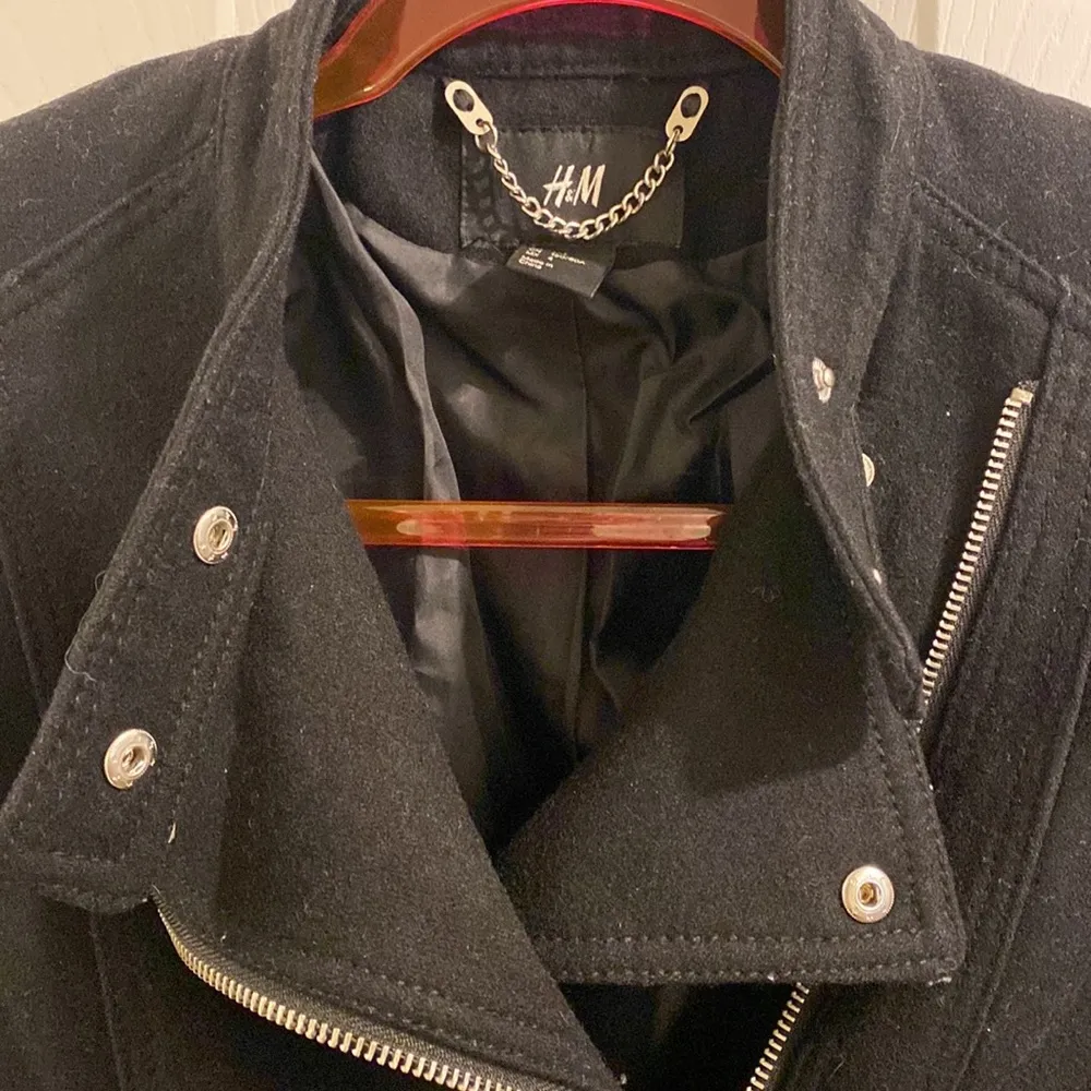 H&M Wool Moto Jacket - Image 3