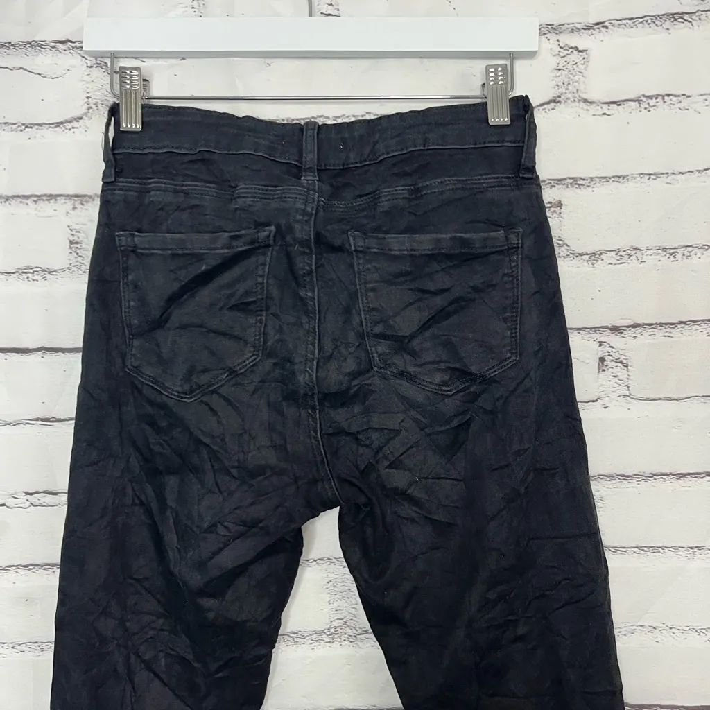 STS Blue Black Ankle Skinny Jeans Women’s 28 Mid Rise Soft Stretch Denim - Image 9