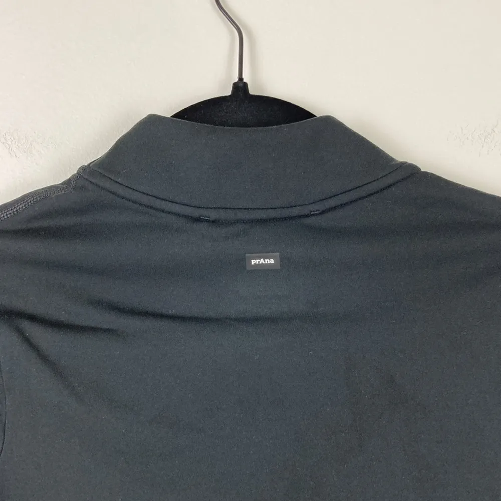 Prana Ice Flow Half-Zip Pullover Long Sleeve Women’s Size XS Black Outdoor Layer - Image 10