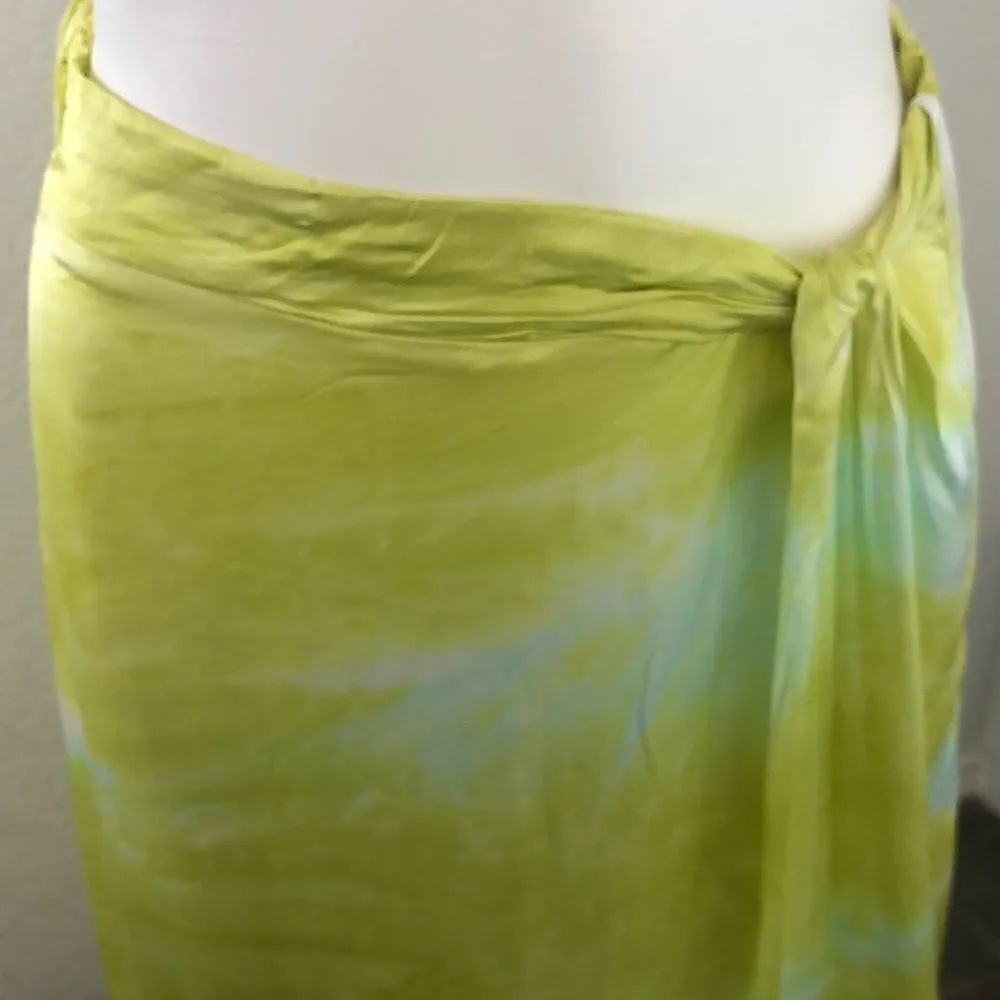 Young fabulous & broke tie dye yellow spring skirt - Image 7