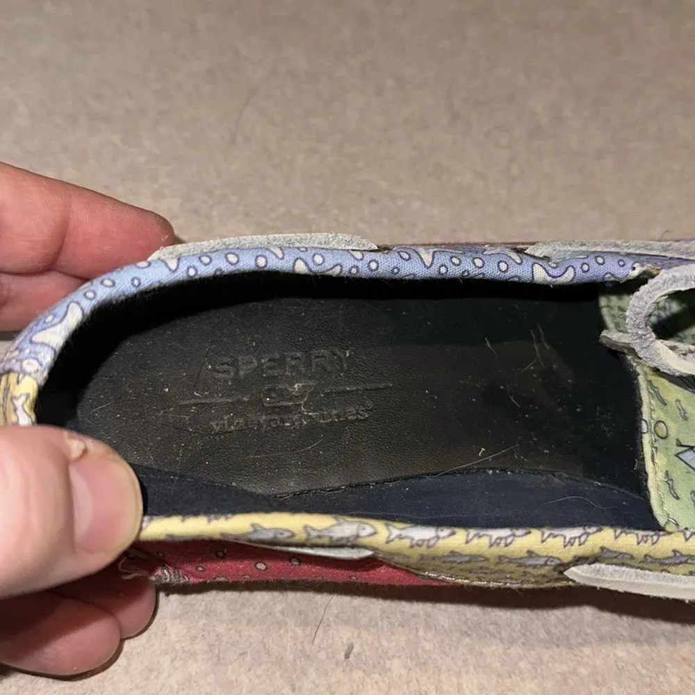 SPERRY X VINEYARD VINES Patterned Top Siders - Image 4