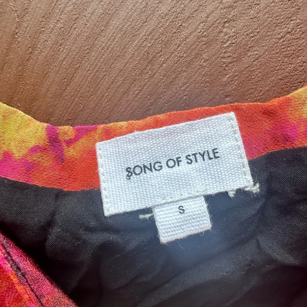 Asymmetrical spaghetti midi dress - Image 3