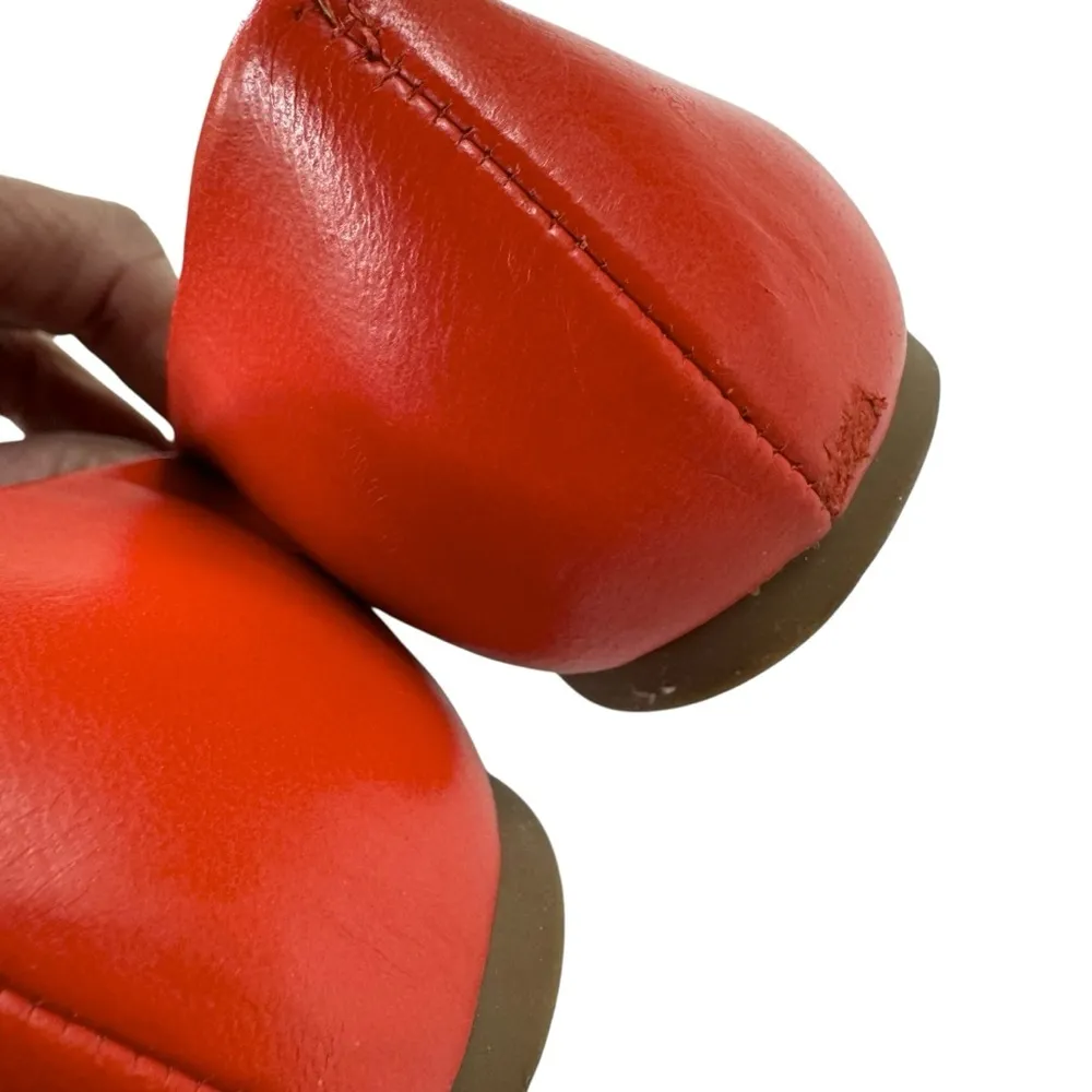 Tory Burch Lowell 2 Leather Ballet Flat Mestico Samba Size 7 - Image 7