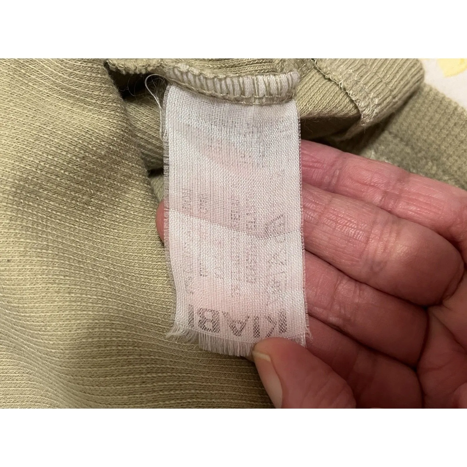 Womens French Tank Dress M Lime Green Cotton Summer Vacation Island Cottage Core Size M - Image 5