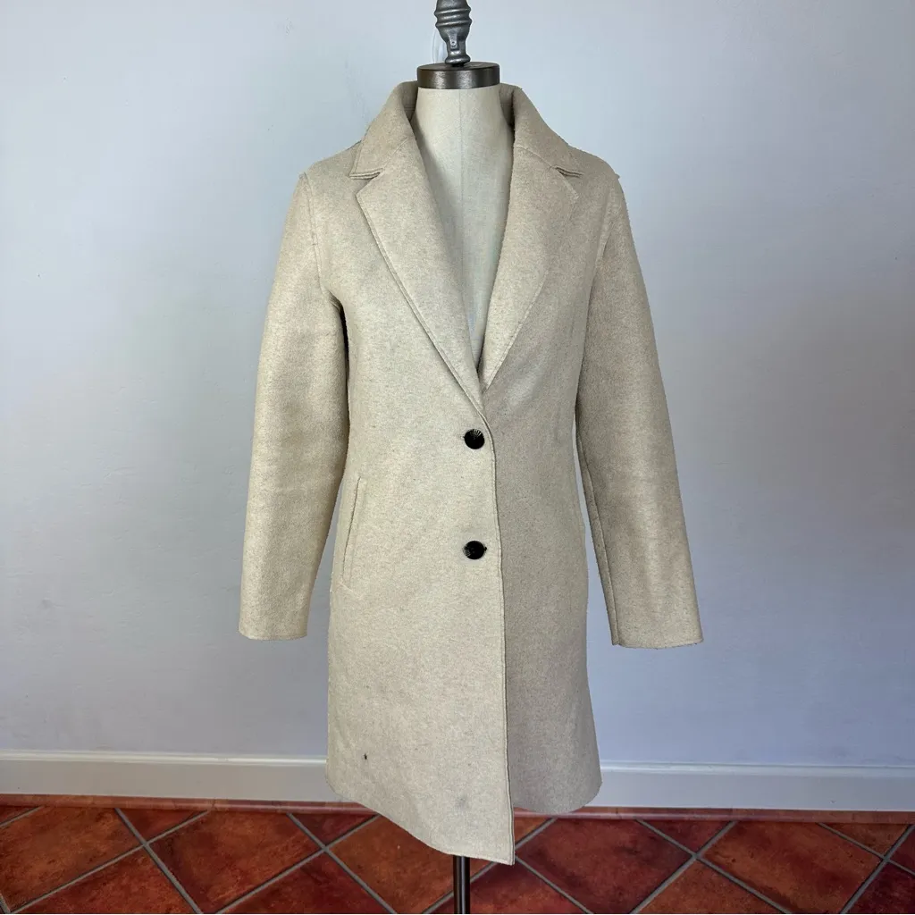 Only Our Story Elegant Tan Women's Coat - Image 2