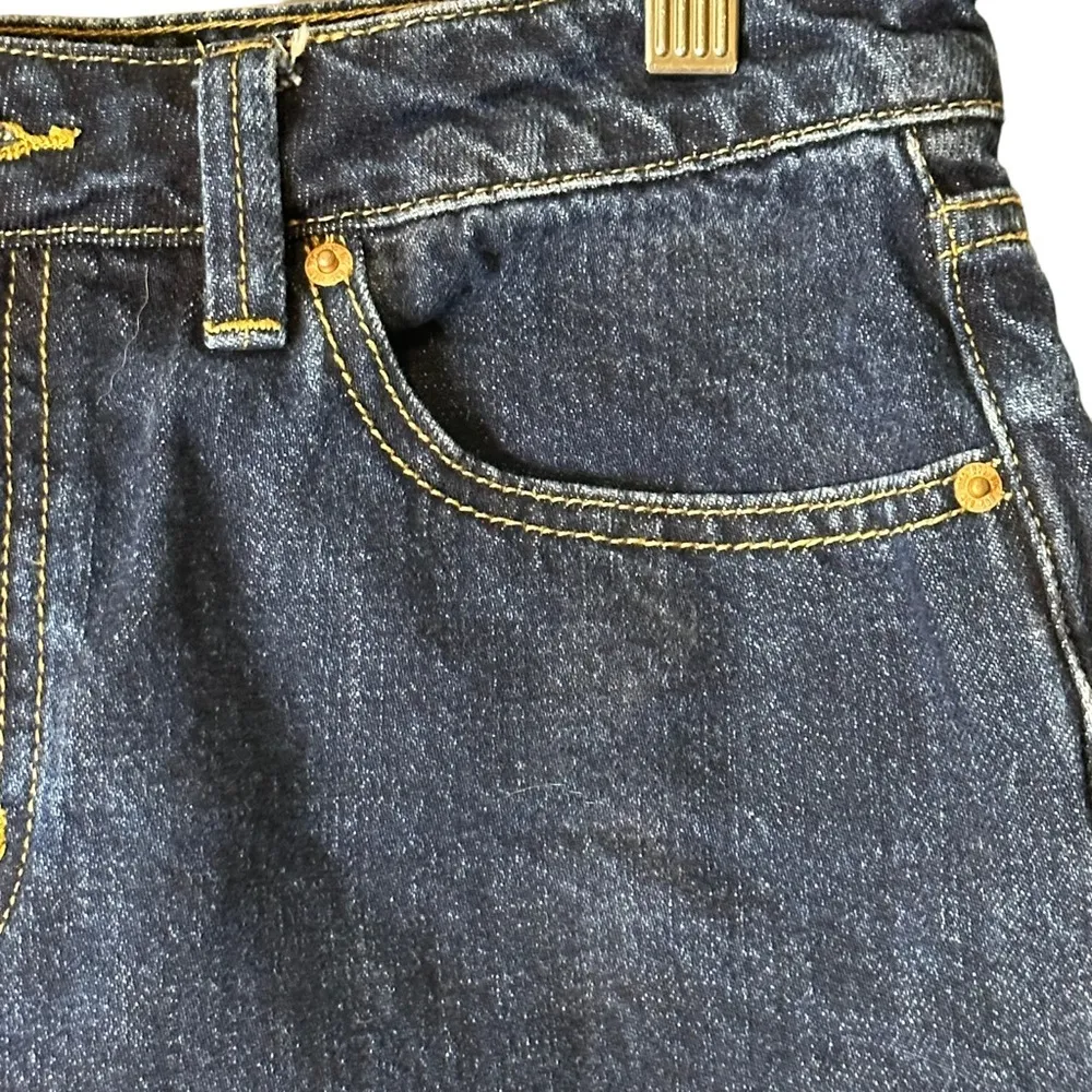 Urban Outfitters BDG Denim Rinse Asymmetrical Mini Skirt Raw Hem Medium OB718149 - Image 5