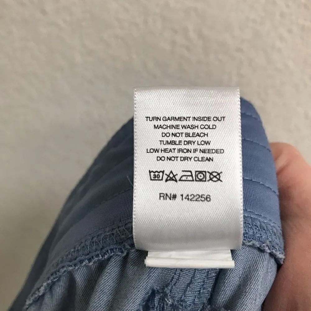 Figs Technical Collection drawstring scrubs XS Blue - Image 6