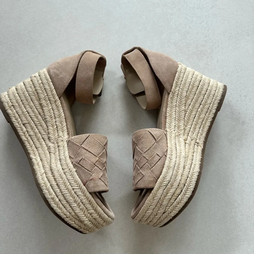 Marc Fisher Women's Varin Espadrille Wedge Sandal Size 9.5 - Image 3