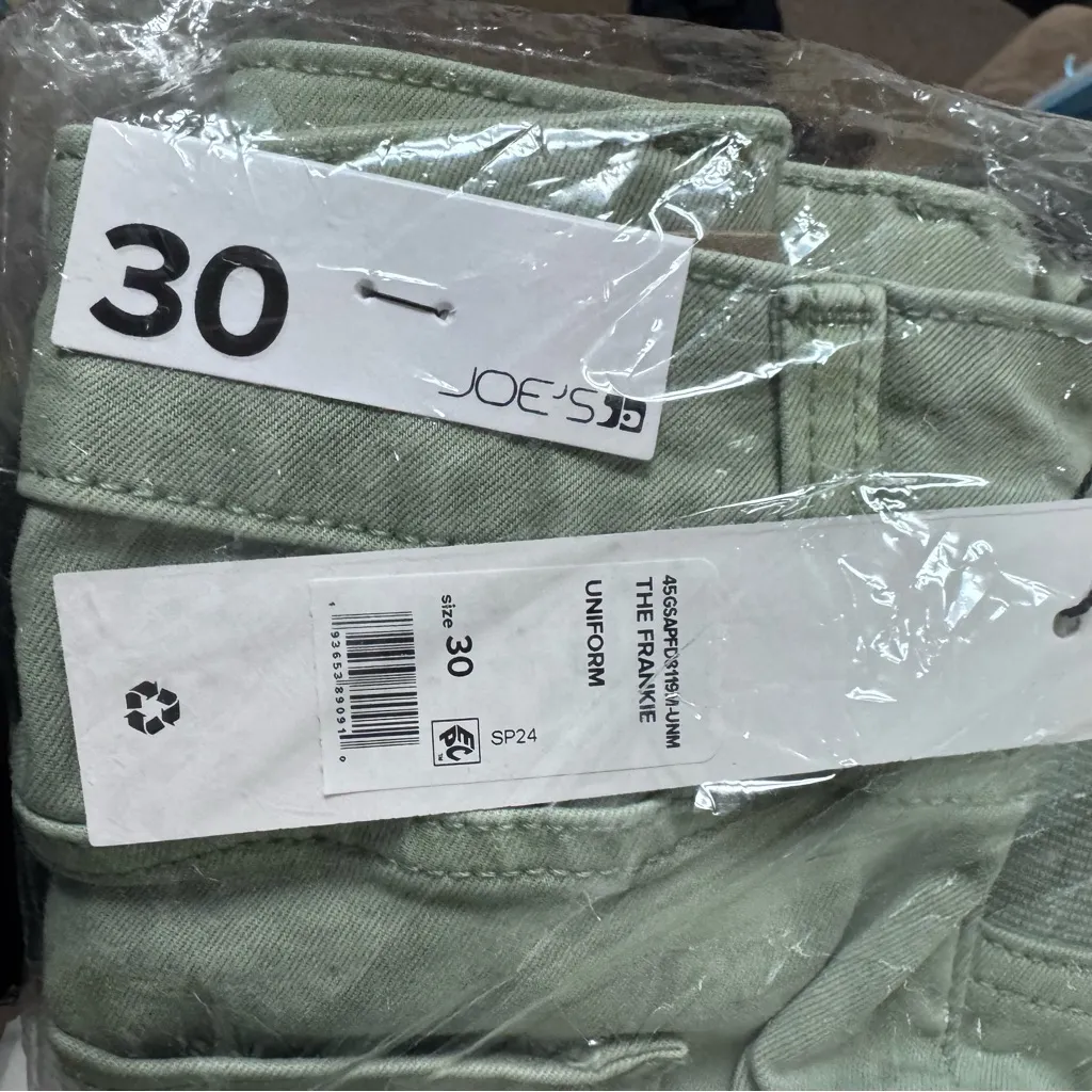 NWT Joe's Maternity Jeans Green Boot Cut Jeans Sz 30 - Image 9