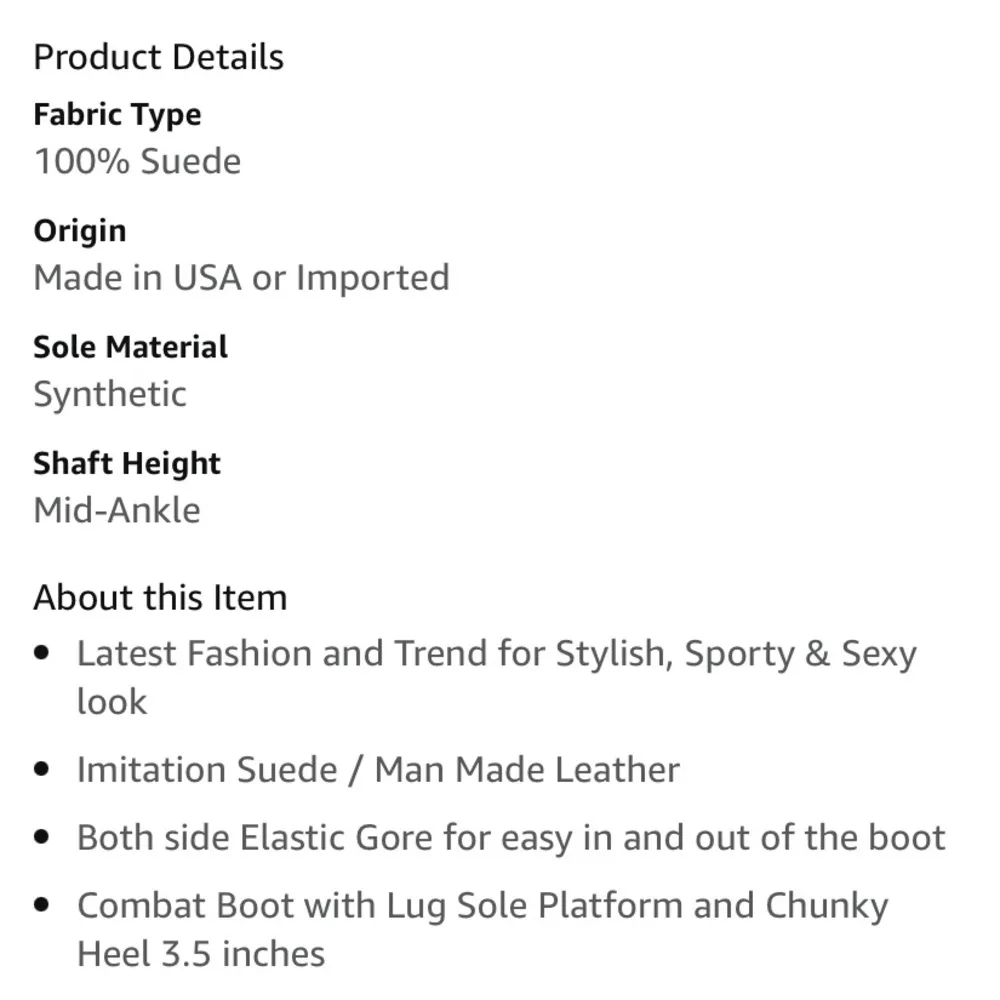 NWOT Suede Heeled Boots - Image 6