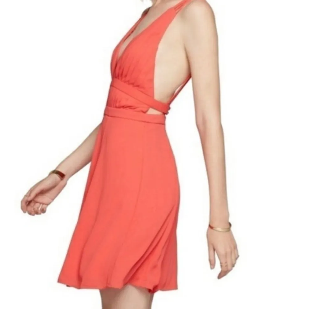 Fame and Partners Strappy Open Back Mini Dress Size 4 - Image 2