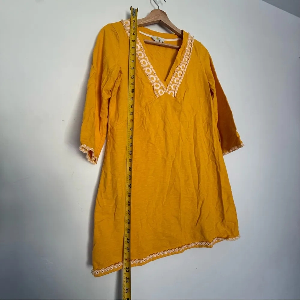 Boden Rosanna Jersey Tunic Sunny Yellow V - Image 7