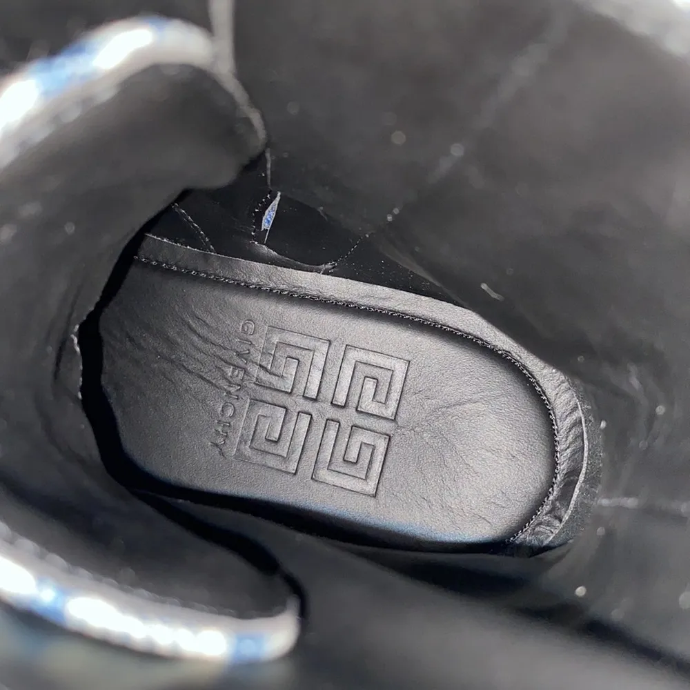 Givenchy Terra 4G Denim Combat Boot size size 38 - Image 7