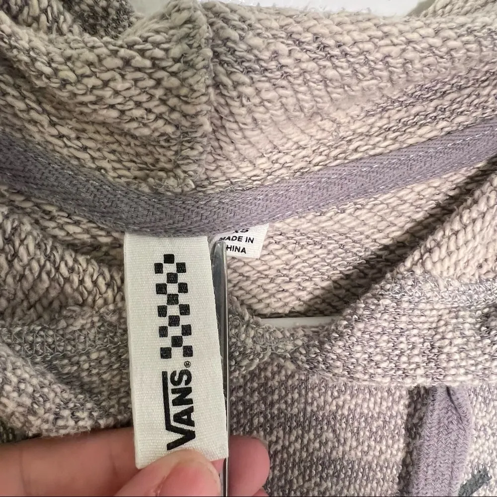 Vans Pony Up Knit Hoodie Gray Green - Image 10