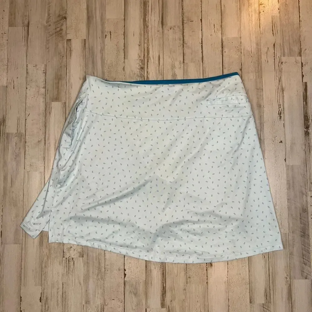 Nike‎ Women's Size XL Light Blue Moisture-Wicking Dri-FIT UV Victory Golf Skort - Image 6