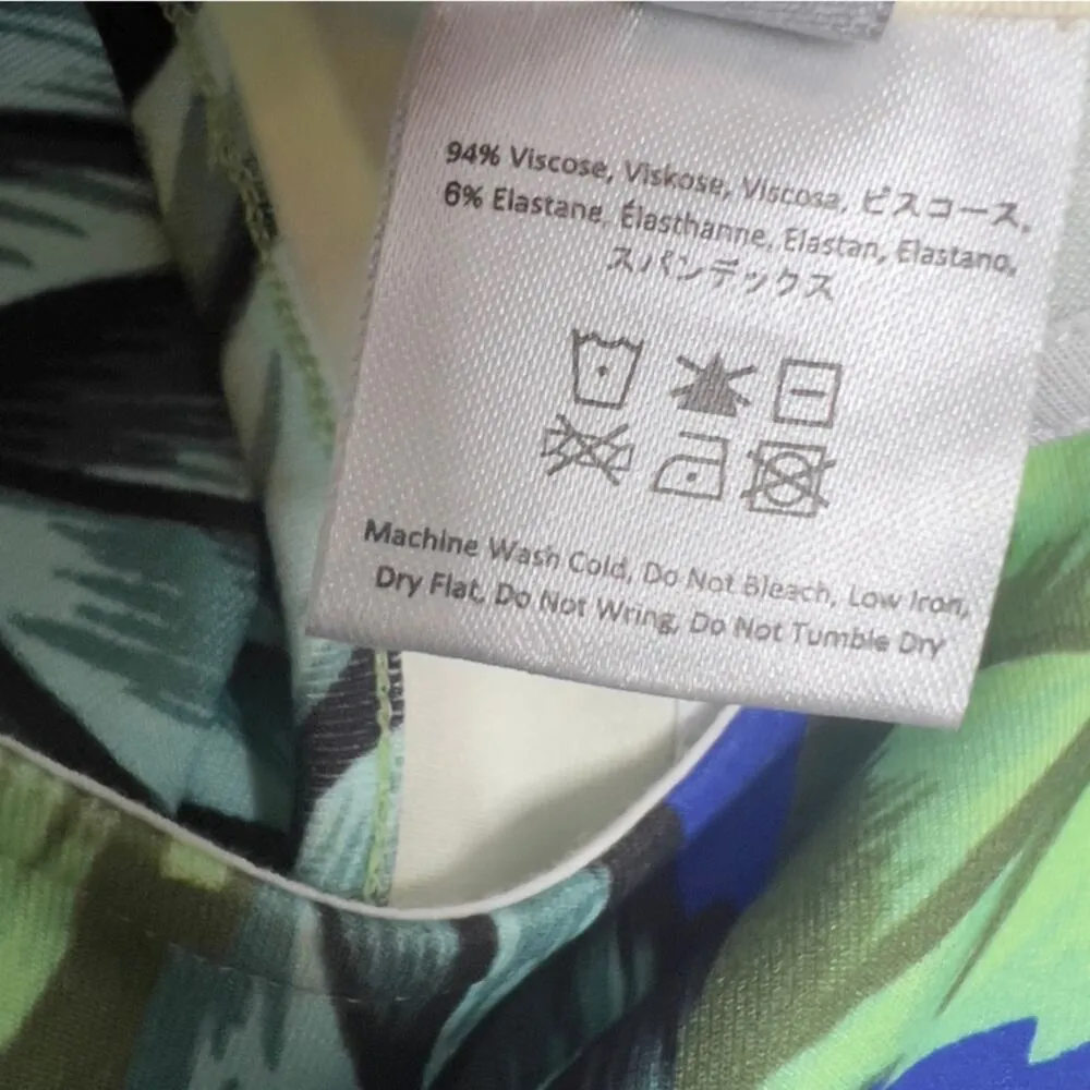 Mara Hoffman Swing Dress in Flora Blue Sz XS - Image 8