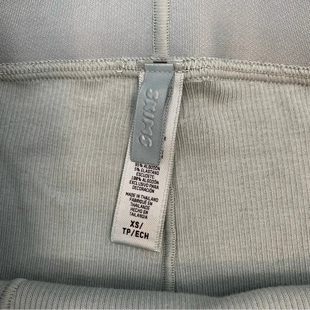 Skims Cotton Rib‎ Boxer Shorts Frost XS - Image 4