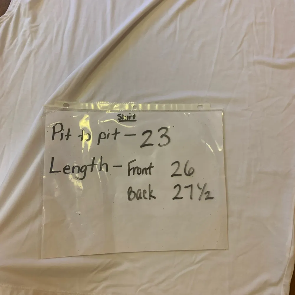 Athleta top shirt medium White Sleeveless Athletic Althleisure workout casual. - Image 7