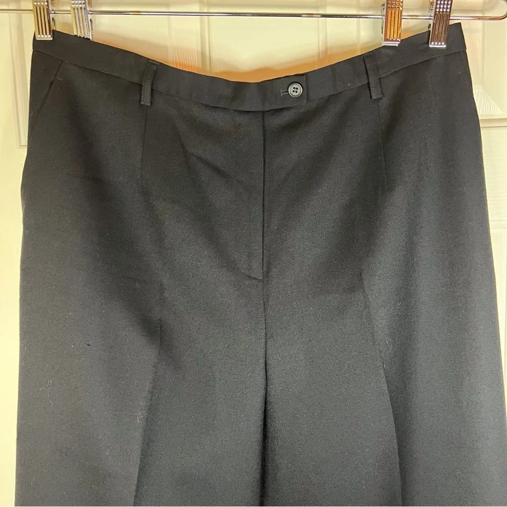 Pendleton NWT  Womens 100% Virgin Wool Side Button Trousers Size 18 Office Work - Image 3