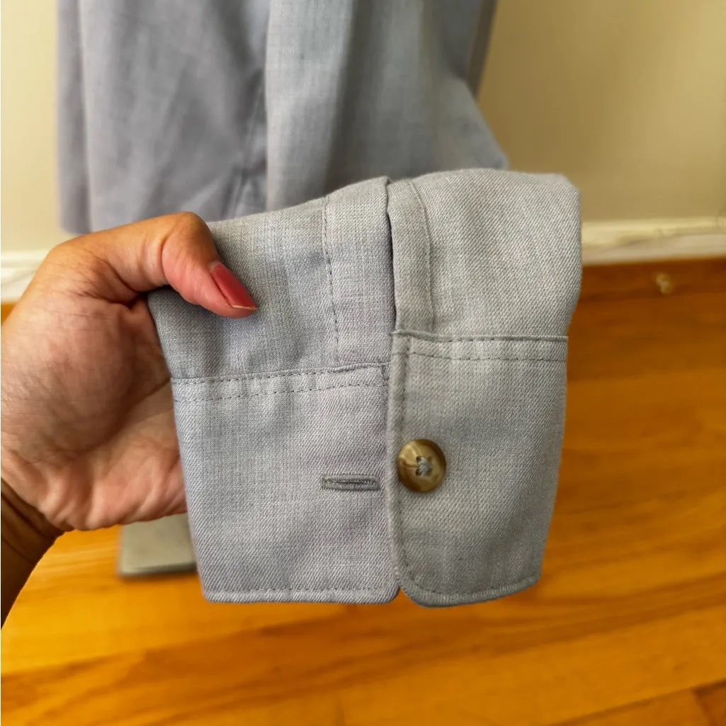 THE NORTH FACE Women’s Gray Performance Woven STEVIE Button-Down Shirt Size M - Image 12