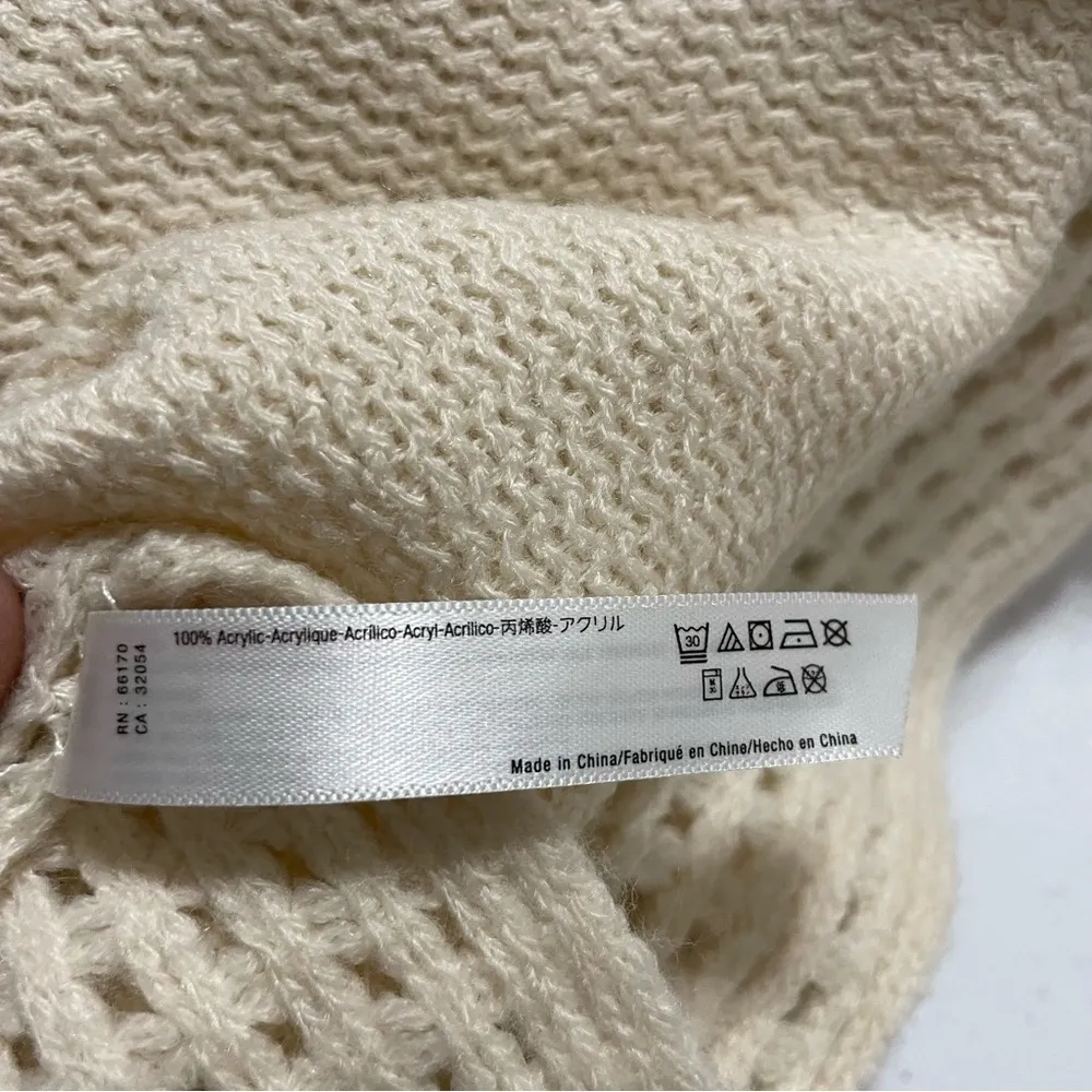 ANTHROPOLOGIE SLEEPING ON SNOW HOODED PONCHO
SWEATER SIZE OS
RARE - Image 8