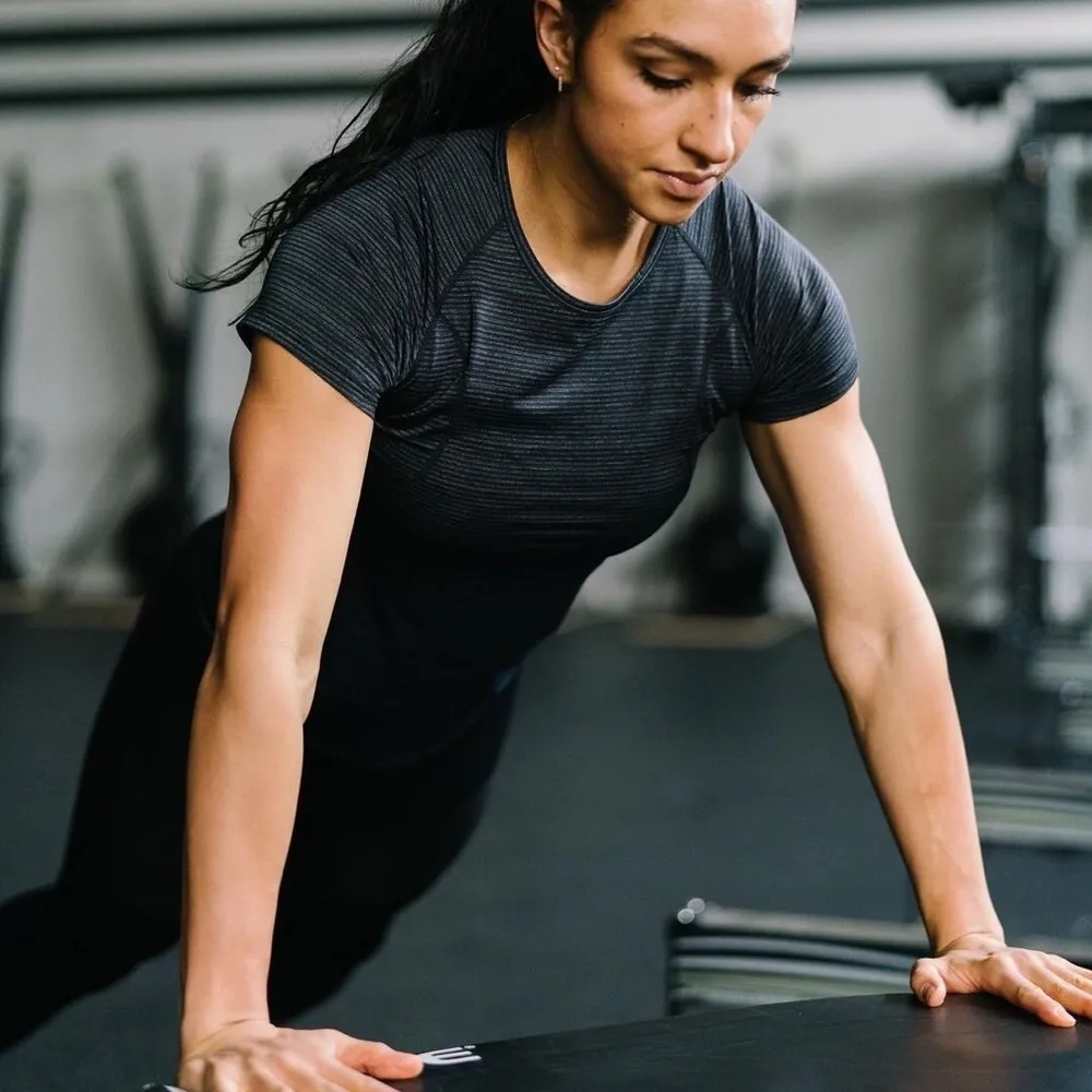 ZYIA Active Charcoal Competition Short Sleeve Tee - Image 2