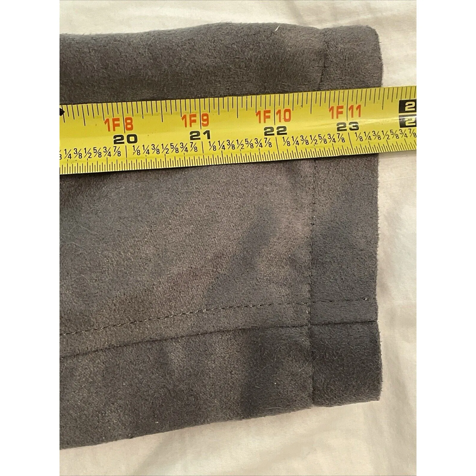 Jack by BB Dakota Gray Faux Leather Moto Biker Jacket Womens Size Small - Image 6