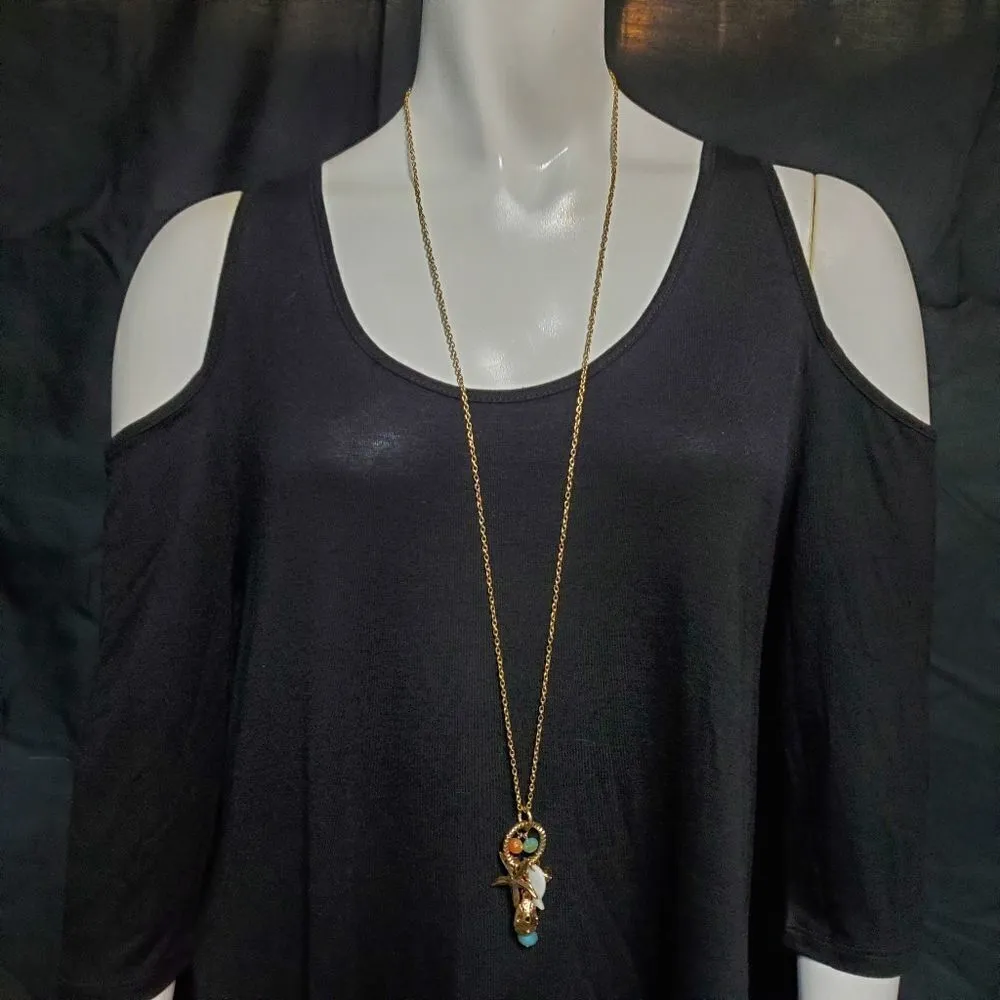 Icing Beach Themed Necklace - Image 2