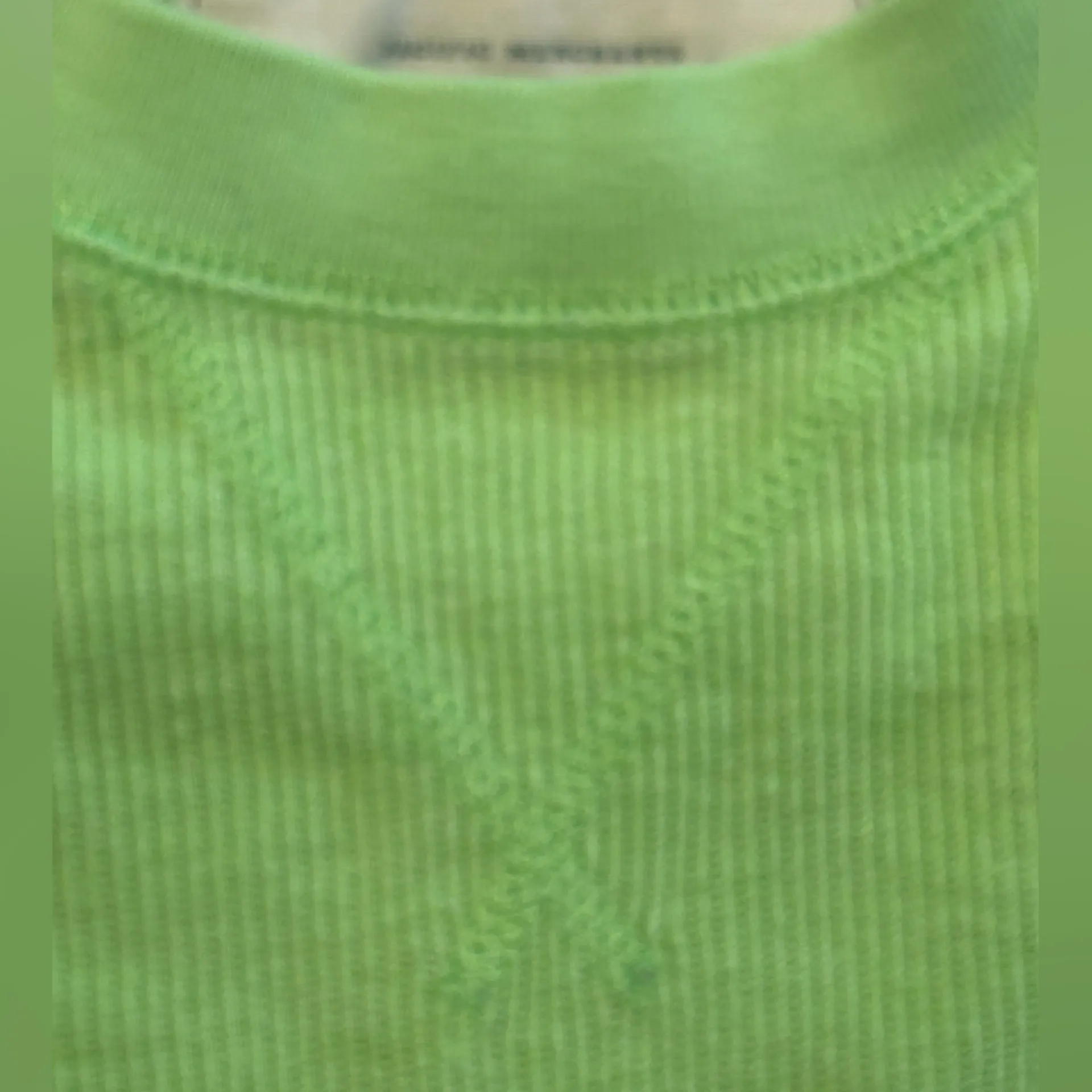 VTG Y2K early 2000s Hollister long sleeve iconic thermal logo patch ribbed top L - Image 4